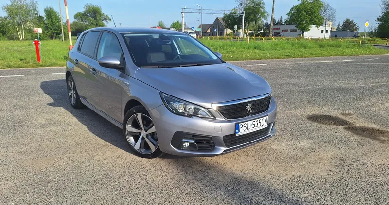 peugeot Peugeot 308 cena 47000 przebieg: 74560, rok produkcji 2018 z Września